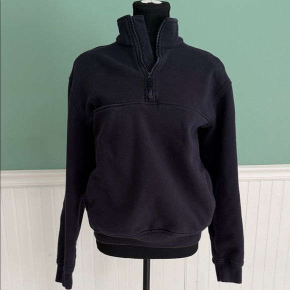 5.11 Tactical Tops - 5.11 Tactical Women’s Navy Quarter-Zip Sweatshirt